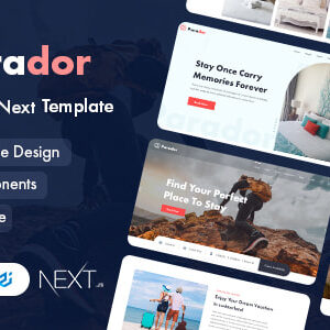 Parador Nulled – Hotel Booking Next Js Template