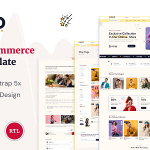 Pesco Nulled – eCommerce HTML + RTL Template