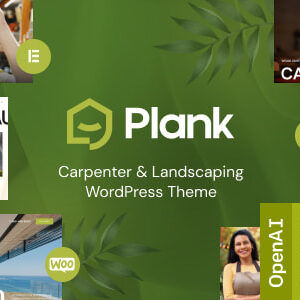 Plank v1.0 Nulled – Carpenter & Landscaping WordPress Theme