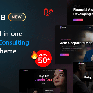 Doob Nulled – Laravel 11 – Business & Consulting Bootstrap 5 Template