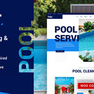 Pooler v1.0 Nulled – Swimming Pool Cleaning Services WordPress Theme