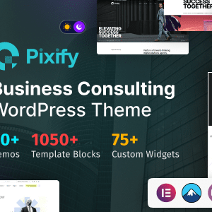 Pixify v1.0 Nulled – Business Consulting WordPress Theme