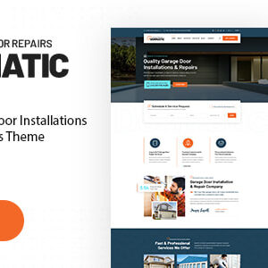 Dormatic v1.6 – Garage Door Repair WordPress Theme