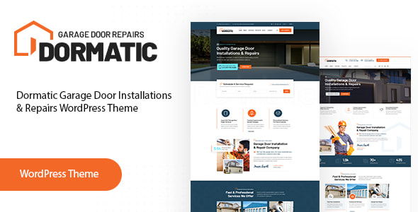 Dormatic v1.6 – Garage Door Repair WordPress Theme