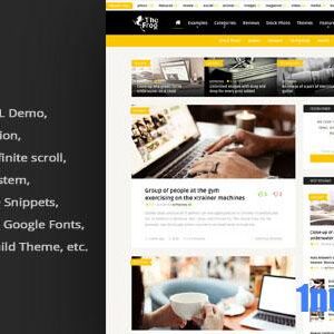 The Frog v4.6 Nulled – Creative News/Blog Magazine WP Theme