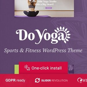 Do Yoga v1.2.1 Nulled – Fitness Studio & Yoga Club WordPress Theme