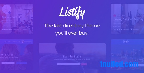 Listify v3.2.0 Nulled - WordPress Directory Theme