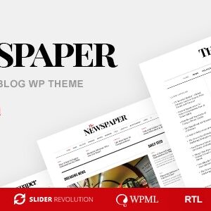 The Newspaper v1.1.8 Nulled – News Magazine Editorial WordPress Theme