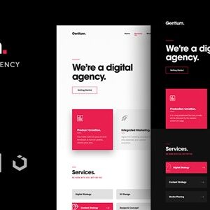 Gentium v1.2.0 Nulled – A Creative Digital Agency WordPress Theme