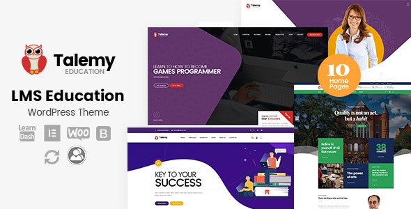 Talemy v1.2.23 Nulled - LMS Education WordPress Theme