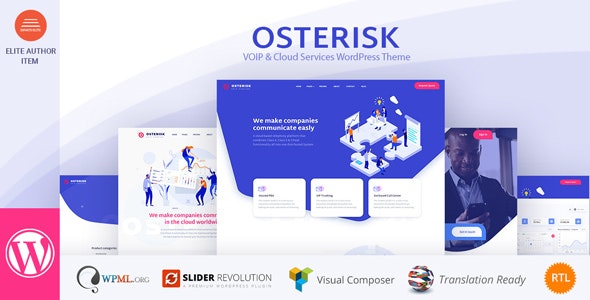 Osterisk v3.0 Nulled - VOIP & Cloud Services WordPress Theme