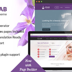 Spa Lab v5.9 Nulled – Beauty Salon WordPress Theme