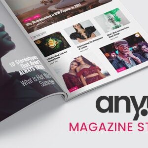 Anymag v2.8.8 Nulled – Magazine Style WordPress Blog