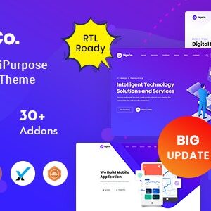 Digeco v2.1.0 – Startup Agency WordPress Theme