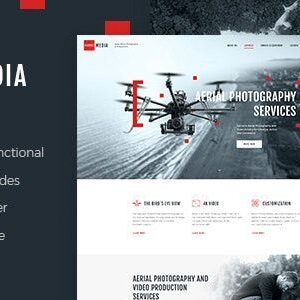 Drone Media v1.6.6 Nulled – Aerial Photography & Videography WordPress Theme + RTL