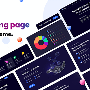 Cryptlight v1.1.4 Nulled – ICO NFT AI Landing Page WordPress Theme