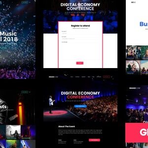 Grand Conference v5.1.6 Nulled – Event WordPress