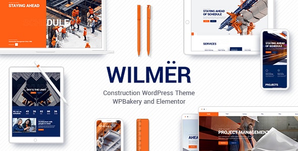 Wilmër v3.2.1 Nulled - Construction Theme
