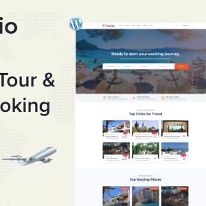 Travlio v1.0.4 Nulled – Travel Booking WordPress Theme