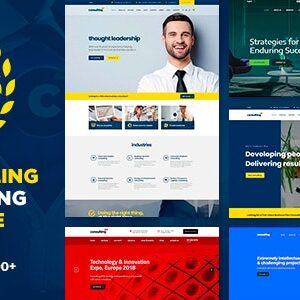 Consulting v6.2.5 Nulled – Business, Finance WordPress Theme