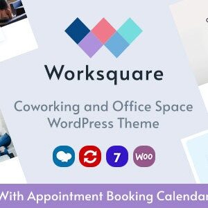 Worksquare v1.18 Nulled – Coworking and Office Space WordPress Theme