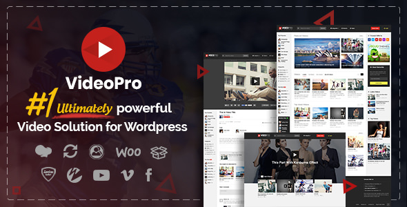 VideoPro v2.3.8.1 Nulled - Video WordPress Theme
