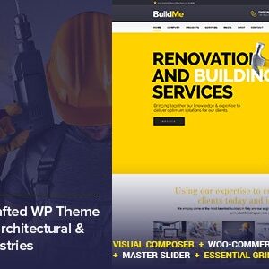 BuildMe v6.1 Nulled – Construction & Architectural WP Theme