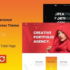 Zev v1.0.7 – Creative Personal Portfolio WordPress Theme