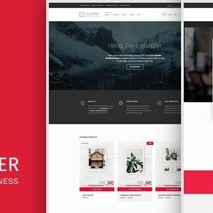 Icelander v1.7.1 Nulled – Accessible Business Portfolio & WooCommerce WordPress Theme