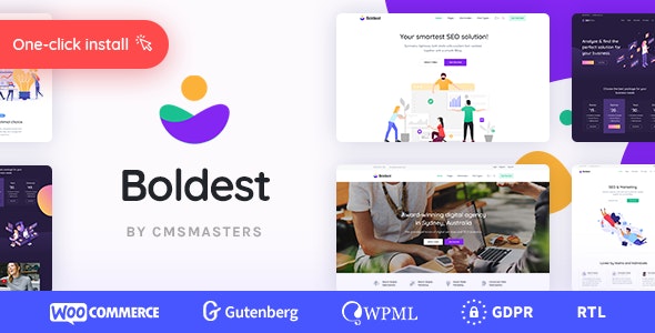 Boldest v1.1.1 Nulled - Consulting and Marketing Agency Theme