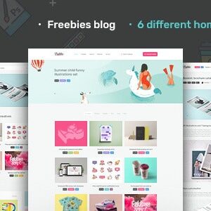 Fribbo v1.0.7 Nulled – Freebies Blog WordPress Theme