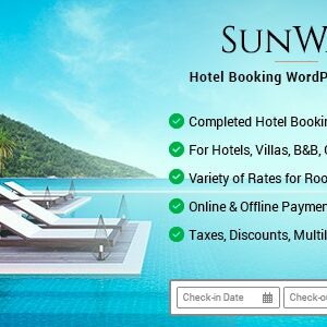 Sunway v5.6 Nulled – Hotel Booking WordPress Theme