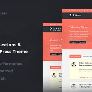 Ask Me v6.9.4 Nulled – Responsive Questions & Answers WordPress