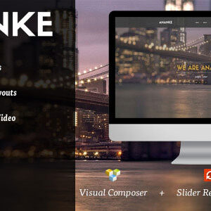 Ananke v3.9.13 Nulled – One Page Parallax WordPress Theme