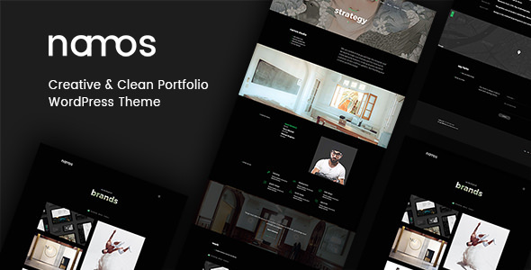 Namos v1.2.2 Nulled - Creative One/Multi-Page Portfolio Theme