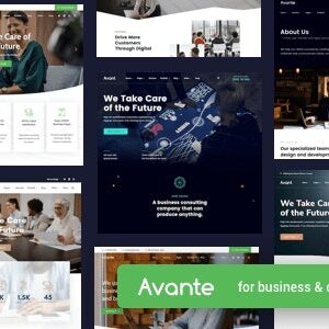 Avante v2.7.9 Nulled – Business Consulting WordPress