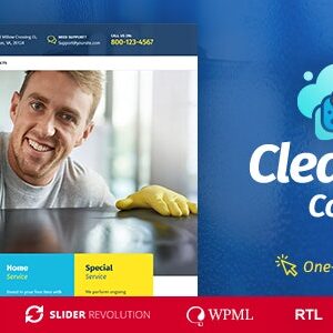 Cleanora v1.1.3 Nulled – Cleaning Services Theme